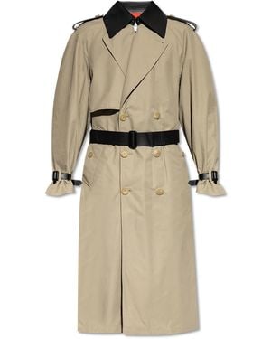 Givenchy Coat With Collar - Natural