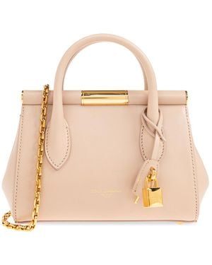 Dolce & Gabbana Handbag Marlene, - Natural