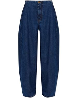 Jil Sander Wide-Leg Jeans - Blue