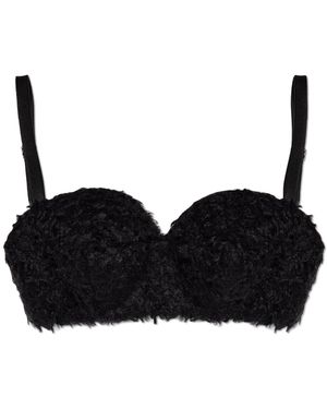 Givenchy Furry Top - Black