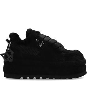 Naked Wolfe Platform Boots 'Beau' - Black
