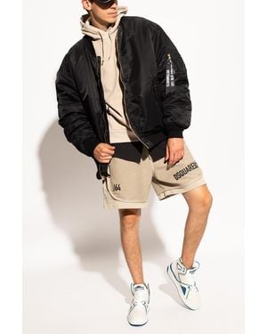 DSquared² Logo Hoodie - Black