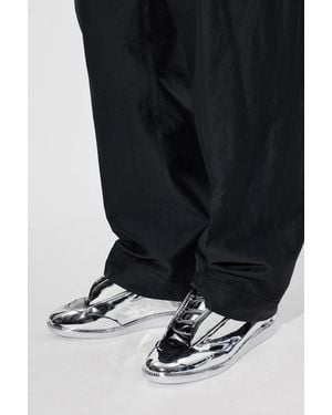 Maison Margiela Leather Sports Shoes - Black