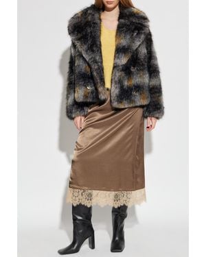 Munthe Skirt 'Ravn' - Brown