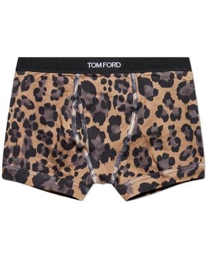 Tom Ford Boxers With Logo - Black