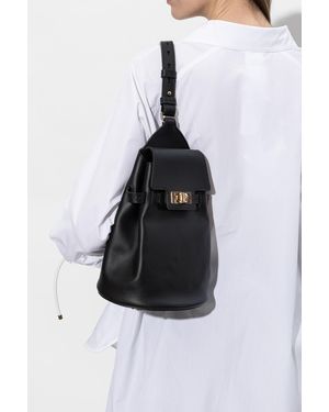Max Mara Single-Strap Backpack "Margaux" - Black
