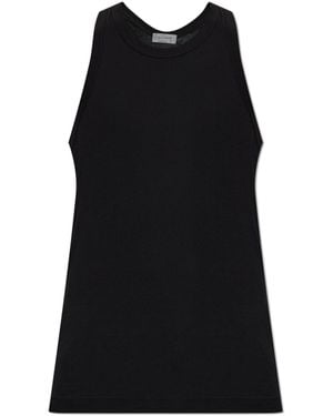 Yohji Yamamoto Top With A Round Neckline - Black