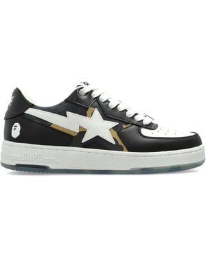 A Bathing Ape Sports Shoes - Black