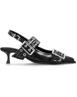 Ganni Heeled Shoes - Black