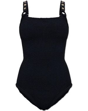 Hunza G One-Piece Swimsuit "Melody" - Black