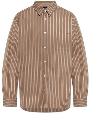 A.P.C. 'Malo' Shirt - Brown