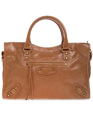 Balenciaga Handbag "Le City Medium" - Brown