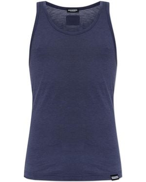 DSquared² Wool Lingerie Top - Blue
