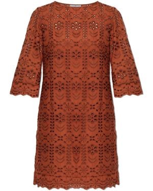 Paul Smith Lace Dress - Brown
