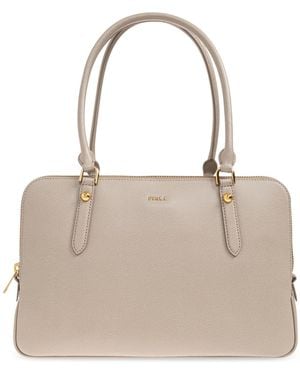 Furla 'Giulia Large' Bag - Natural