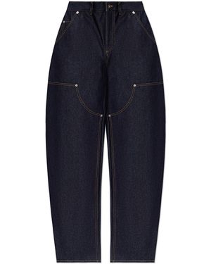 Givenchy High-Waisted Jeans - Blue