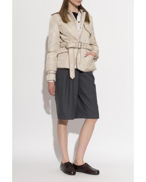 Burberry "Abbeydale" Jacket - Natural