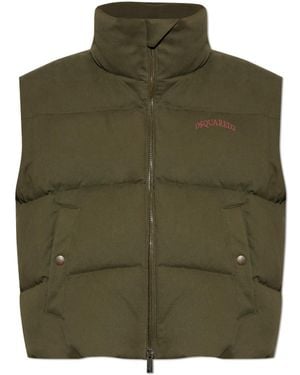 DSquared² Quilted Vest - Green