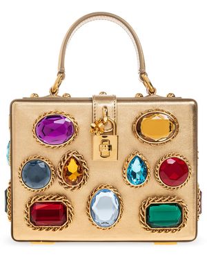 Dolce & Gabbana 'Dolce Box' Handbag - Metallic