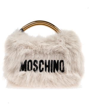 Moschino Handbag 'Soft' - Natural