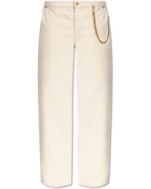 MICHAEL Michael Kors Jeans With Wide-leg Cut, - White