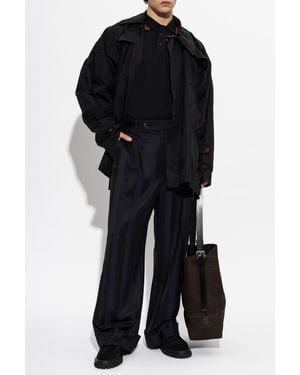 Vivienne Westwood Long Sleeve Polo - Black
