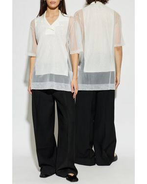 LACOSTE RUNWAY Polo With Logo - Black