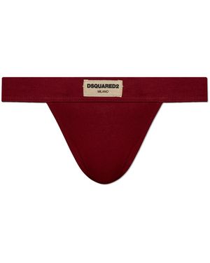 DSquared² Logo Strings - Red