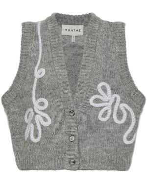 Munthe "Nowland" Vest - Grey