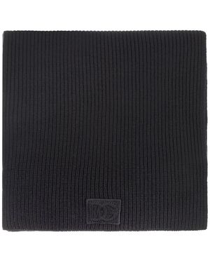 Dolce & Gabbana Wool Scarf - Black