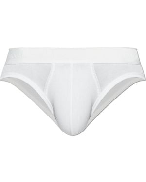 DSquared² Briefs With Logo - White