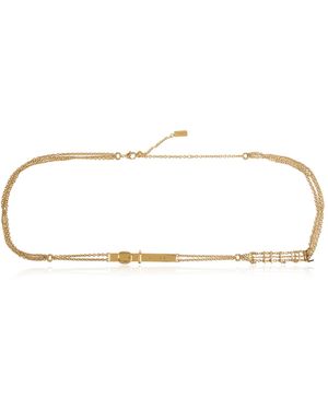 Chloé "Mini" Jewellery Belt - Metallic