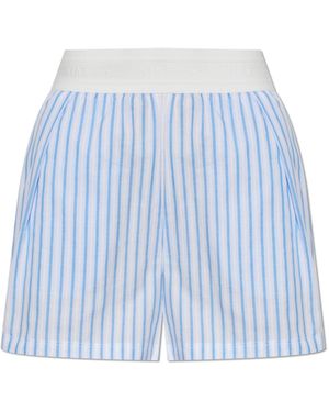 Nike Shorts With Logo - Blue