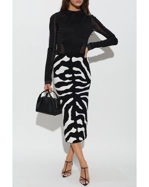 Moschino Pencil Skirt - Black