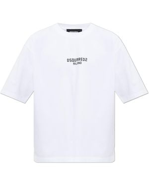 DSquared² T-Shirt With Logo - White
