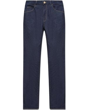 Giorgio Armani Jeans With Logo - Blue