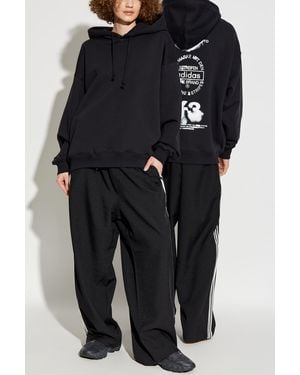 Y-3 Pants With Logo - Black