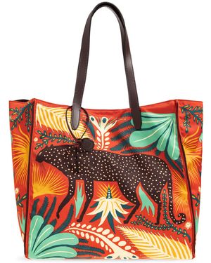 Etro Bag With Print - Red
