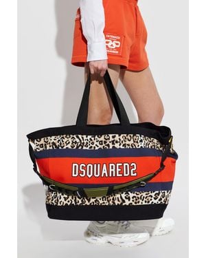 DSquared² Shoulder Bag 'Shopper' - Red