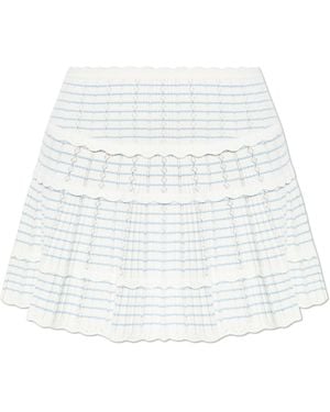 LoveShackFancy Skirt "Colella" - White