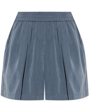 Emporio Armani Shorts With Pockets - Blue