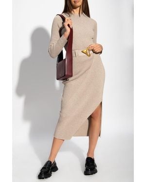 Aeron 'Daria' Asymmetrical Knit Skirt - Natural