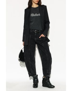 Isabel Marant Double-Breasted Blazer "Jevima" - Black
