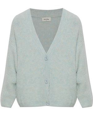 American Vintage Oversize Cardigan - Blue