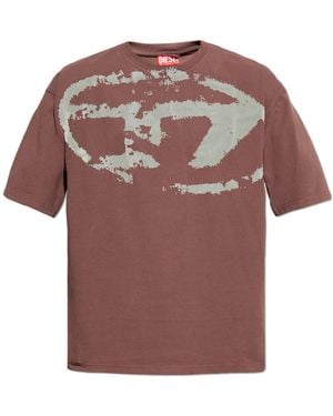DIESEL T-Shirt 'T-Boxt-N14' - Brown
