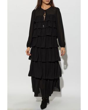 MICHAEL Michael Kors Ruffled Dress - Black