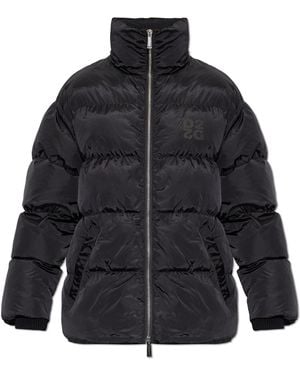 DSquared² Insulated Jacket With Printed Logo - Black