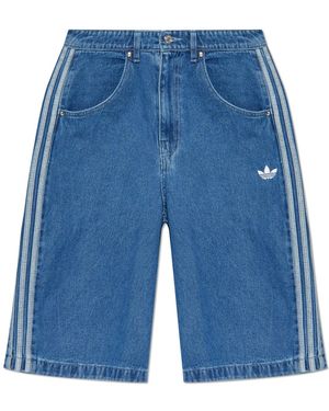 adidas Originals Denim Shorts - Blue