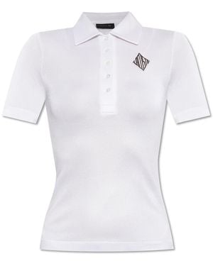 LACOSTE RUNWAY Polo With Logo - White