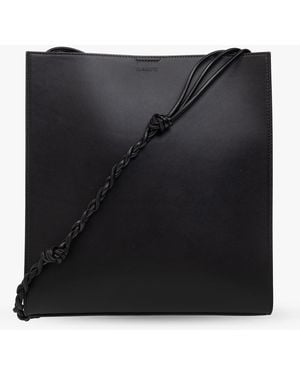 Jil Sander Tangle Medium Shoulder Bag - Black